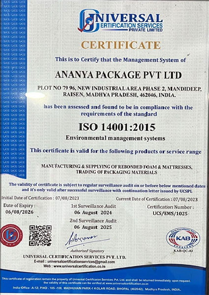 Ananya Packages Pvt. Ltd.