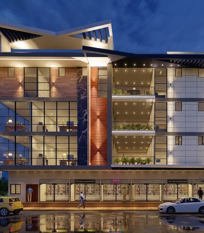 Commercial architecture and office interior design by Design Home Bhopal