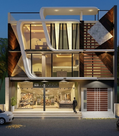 Residential house and bungalow design by architect in Bhopal Madhya Pradesh