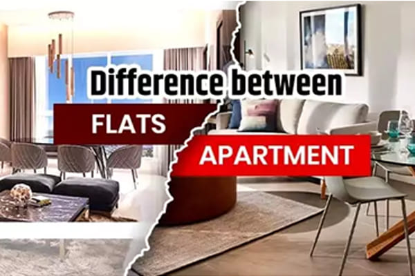 Difference between Flat and Apartment