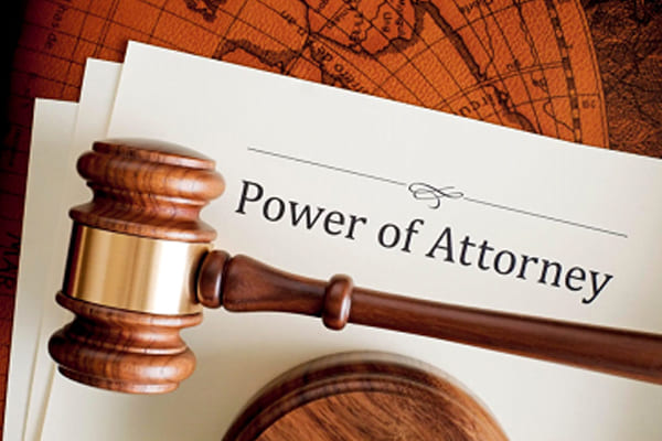 Power of attorney revoked on death of property owner