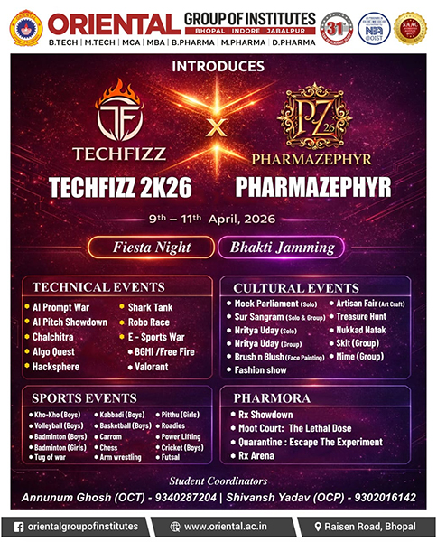 Best Engineering Institute in Central India