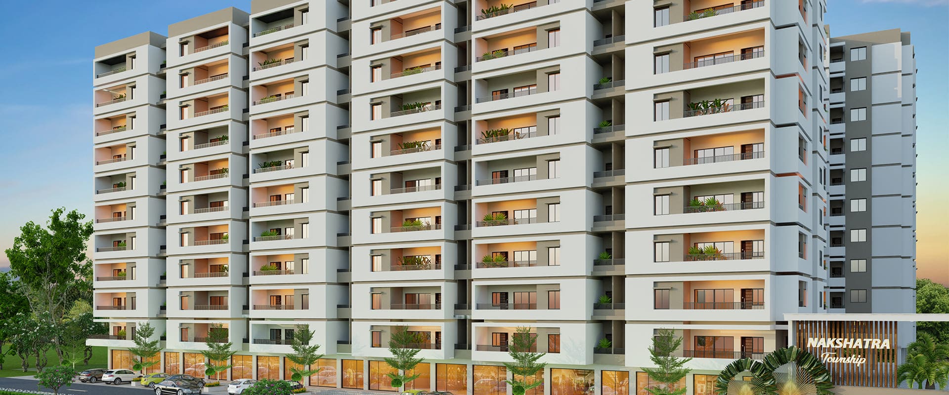 3BHK flats in Bhopal - Nakshatra Enclave