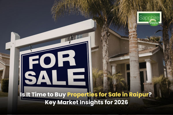 Is It Time to Buy Properties for Sale in Raipur? Key Market Insights for 2026