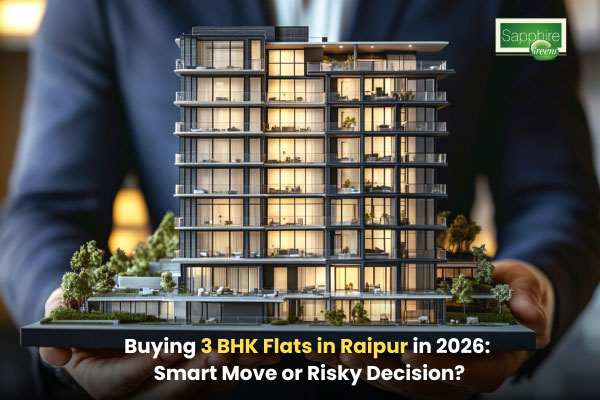 Buying 3 BHK Flats in Raipur in 2026: Smart Move or Risky Decision?