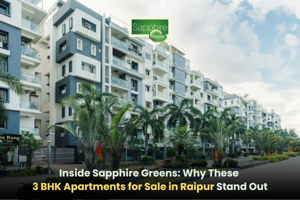 3 BHK Apartments for Sale in Raipur