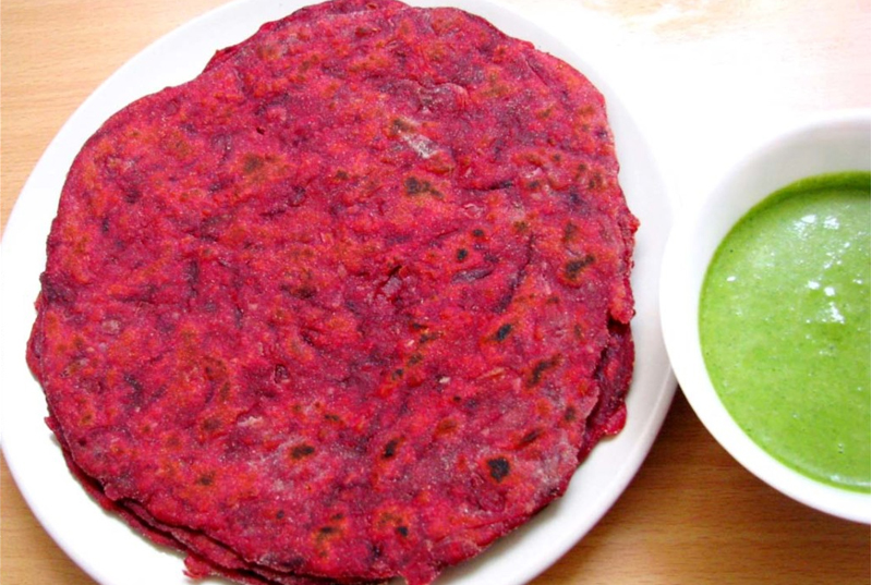 Beetroot Paratha