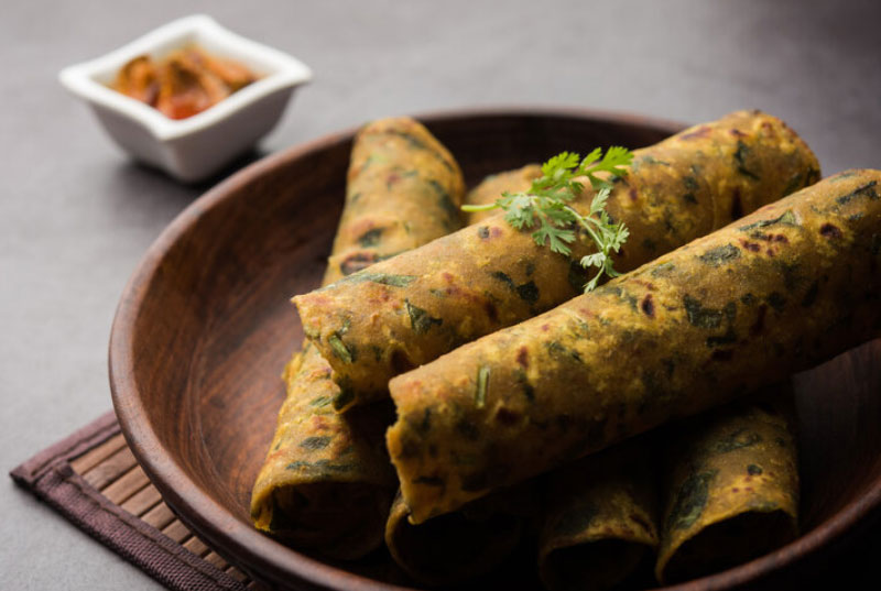 Moringa (Drumstick) Leaf Paratha