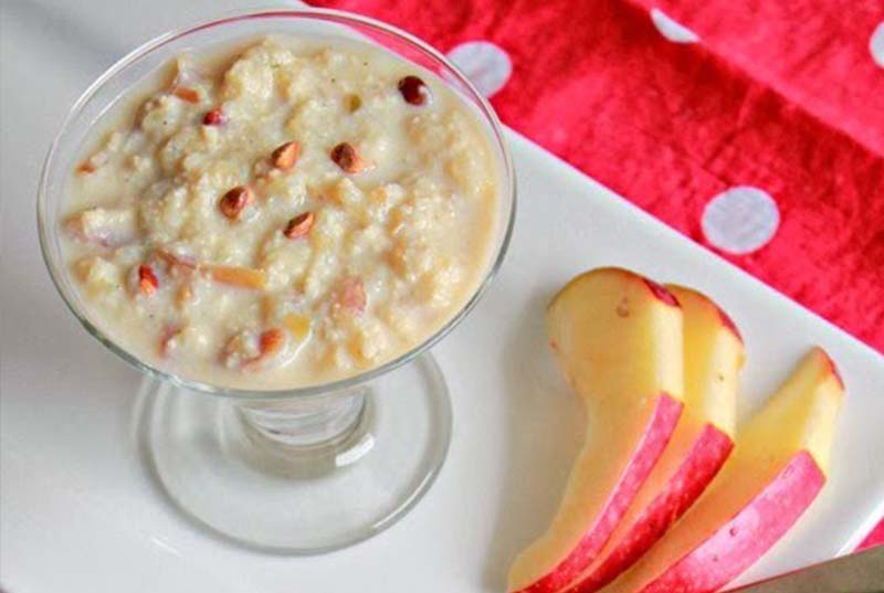 Vegan Apple & Date Kheer