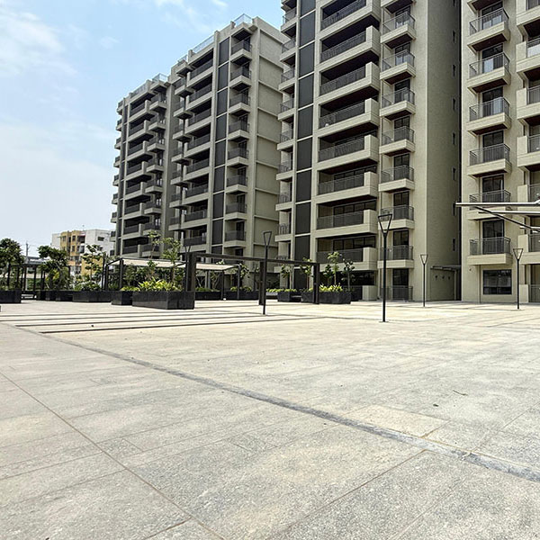Virasha Nisarga – podium area construction update Bhopal
